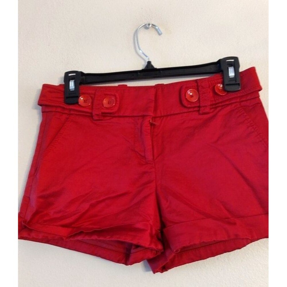Beautiful Women's Bebe Red Short with Pockets Size 2 See description